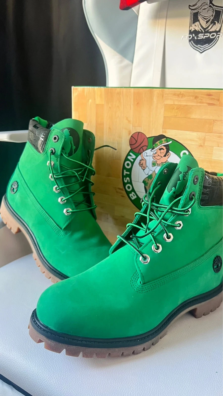 Timberland x Boston Celtics x NBA Edição Limitada Botas Impermeáveis – photo 11